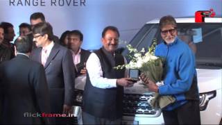 Amitabh launches Range Rover