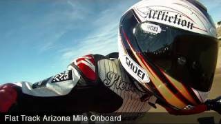 Flat Track Arizona Mile Onboard