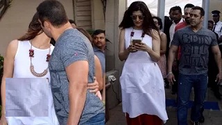 (VIDEO) Salman Khan And His Ex Sangeeta Bijlani's KISS Moment | Arpita Khan's Baby Shower, Mumbai