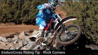 EnduroCross Riding Tip:  Rock Corners