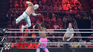 Neville & The Lucha Dragons vs. The New Day: Raw