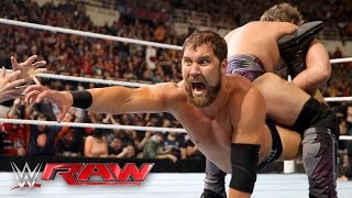 Chris Jericho & AJ Styles vs. Heath Slater & Curtis Axel: Raw