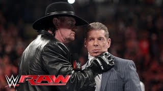 The Undertaker issues a chilling warning to Mr. McMahon: Raw