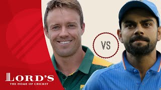 AB De Villiers vs Virat Kohli | Who's The Greatest?