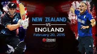 New Zealand Vs England ICC T20 WORLD CUP 2016