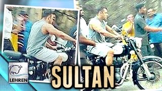 Salman Khan CYCLING On 'Sultan' Sets