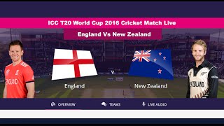 ICC T20 World Cup 2016 Semi Final England Vs New Zealand Match Today
