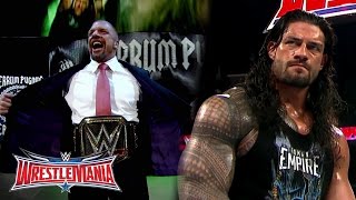 The Road to WrestleMania: WWE World Heavyweight Champion Triple H vs. Roman Reigns