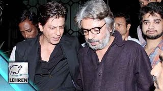 Shahrukh Khan And Sanjay Leela Bhansali COLD WAR Ends