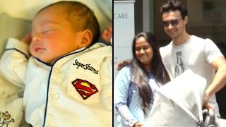 Arpita Khan's baby boy Ahil's FIRST PHOTO OUT !