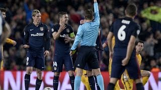 Barcelona protected, Fumes Fernando Torres After Red Card