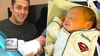 Salman Khan's Sister Arpita's Baby Boy Pictures