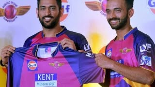 Indian Premier League Debutants Rising Pune Supergiants Unveil Jersey
