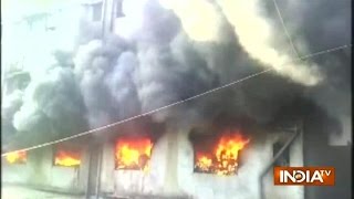 Fire breaks out in a garment factory at Bhiwandi: Bhiwandi Fire