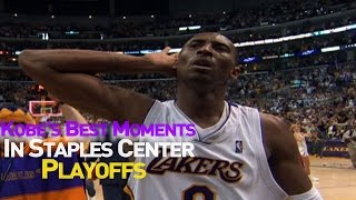 Kobe Bryant's Best Playoff Moments At Staples Center