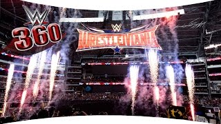 Get an eagle's eye view of WrestleMania 32 in 360!