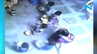 On Cam Caretaker tortures six kids in Telangana orphanage