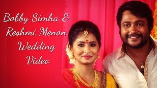 Bobby Simha & Reshmi Menon Wedding video: Bobby Simha Reshmi Menon Marraige Tirupati