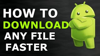 {Hindi} How To Download Any File Fastly And Easily