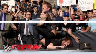 Chris Jericho demands an apology from Dean Ambrose: Raw, April 25, 2016