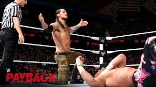 Dolph Ziggler vs. Baron Corbin: WWE Payback 2016 Kickoff Match on WWE Network