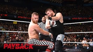 Sami Zayn vs. Kevin Owens: WWE Payback 2016 on WWE Network