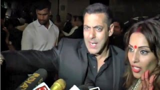 Salman Khan Angry On Media At Bipasha Basu Wedding Reception