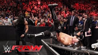 Roman Reigns & The Usos vs. AJ Styles, Luke Gallows & Karl Anderson: Raw, May 2, 2016