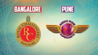 RPS VS RCB - IPL 2016 07/05/2016 - Banglore VS Pune Match 35