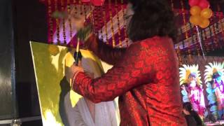 Navneet Agnihotri in sai jugalbandi live painting at Janak puri on 5th jan
