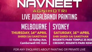 Promo of upcoming tour of Australia and New Zealand by Navneet Agnihotri