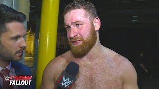Sami Zayn sets his focus on his dream match: Raw Fallout, May 9, 2016