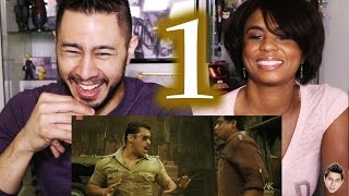 DABANG trailer reaction review by Jaby & Cortney!