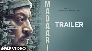 MADAARI Official Trailer 2016 Irrfan Khan, Jimmy Shergill