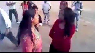 Girls fighting public