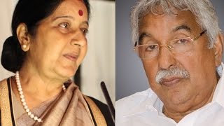 Sushma Swaraj vs Oommen Chandy Over Keralites' Evacuation from Libya