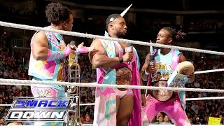 The Vaudevillains interrupt The New Day: SmackDown, May 12, 2016
