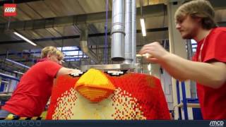 LEGO - Angry Birds Movie Red Time Lapse