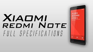 Xiaomi Redmi NOTE Focussed Overview!