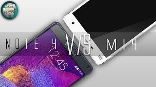 Samsung Galaxy NOTE 4 V/s Xiaomi MI4 [Epics Smartphone War]