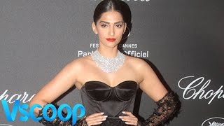 Sonam Kapoor Flashes Diamonds In Chopard Party #VSCOOP
