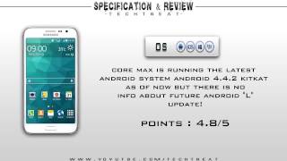 Samsung Galaxy Core MAX Overview - By.TECHTREAT