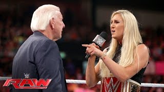 Charlotte wants nothing to do with her father Ric Flair: Raw, May 23, 2016