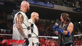 Luke Gallows & Karl Anderson part ways with AJ Styles: Raw, May 23, 2016
