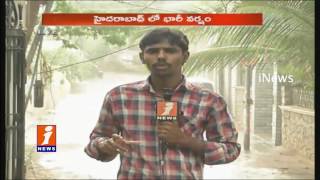 Heavy rain lashes Hyderabad INews