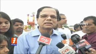 Green Walk at Necklace Road Hyderabad | Environment Day | iNews