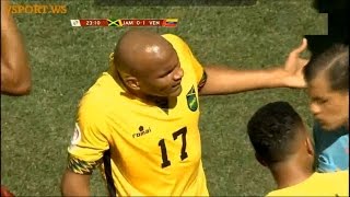 Rodolph Austin RED CARD - Jamaica vs Venezuela 0-1 - Copa America 2016