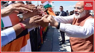 Rousing Cheers For Narendra Modi By Indians In Washington