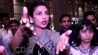 Priyanka Chopra Gets ANGRY On Media Reporters At Airport!