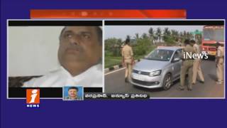 High Tension At Mudragada Padmanabham House | Warns Police With Poison Bottle | iNews